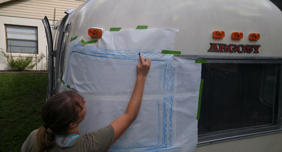 airstream window rock guards