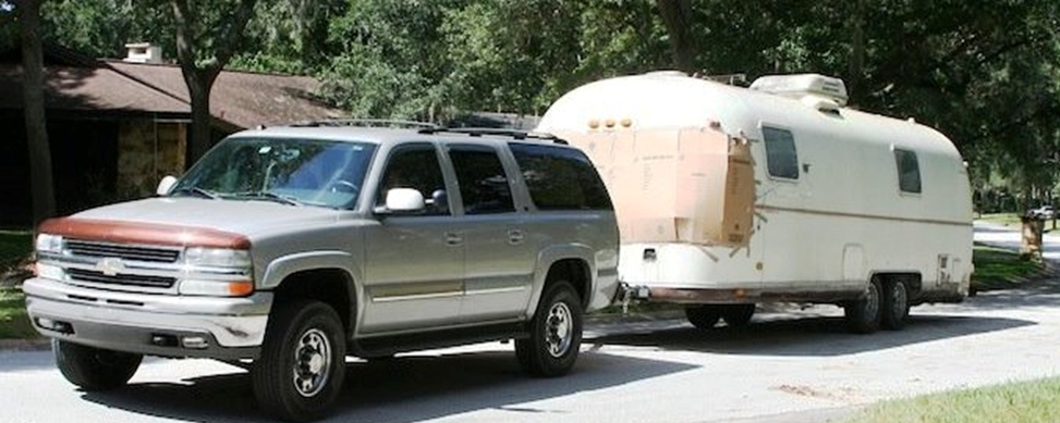 towing airstream road